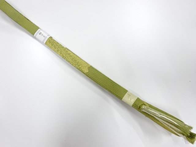 JAPANESE KIMONO / UNUSED KOREI HAND-TIED OBIJIME